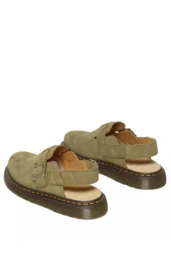 Zueco Hombre Dr. Martens Jorge II Muted Olive 31564357 Tumbled Nubuck