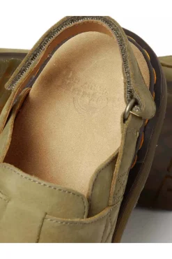 Zueco Hombre Dr. Martens Jorge II Muted Olive 31564357 Tumbled Nubuck